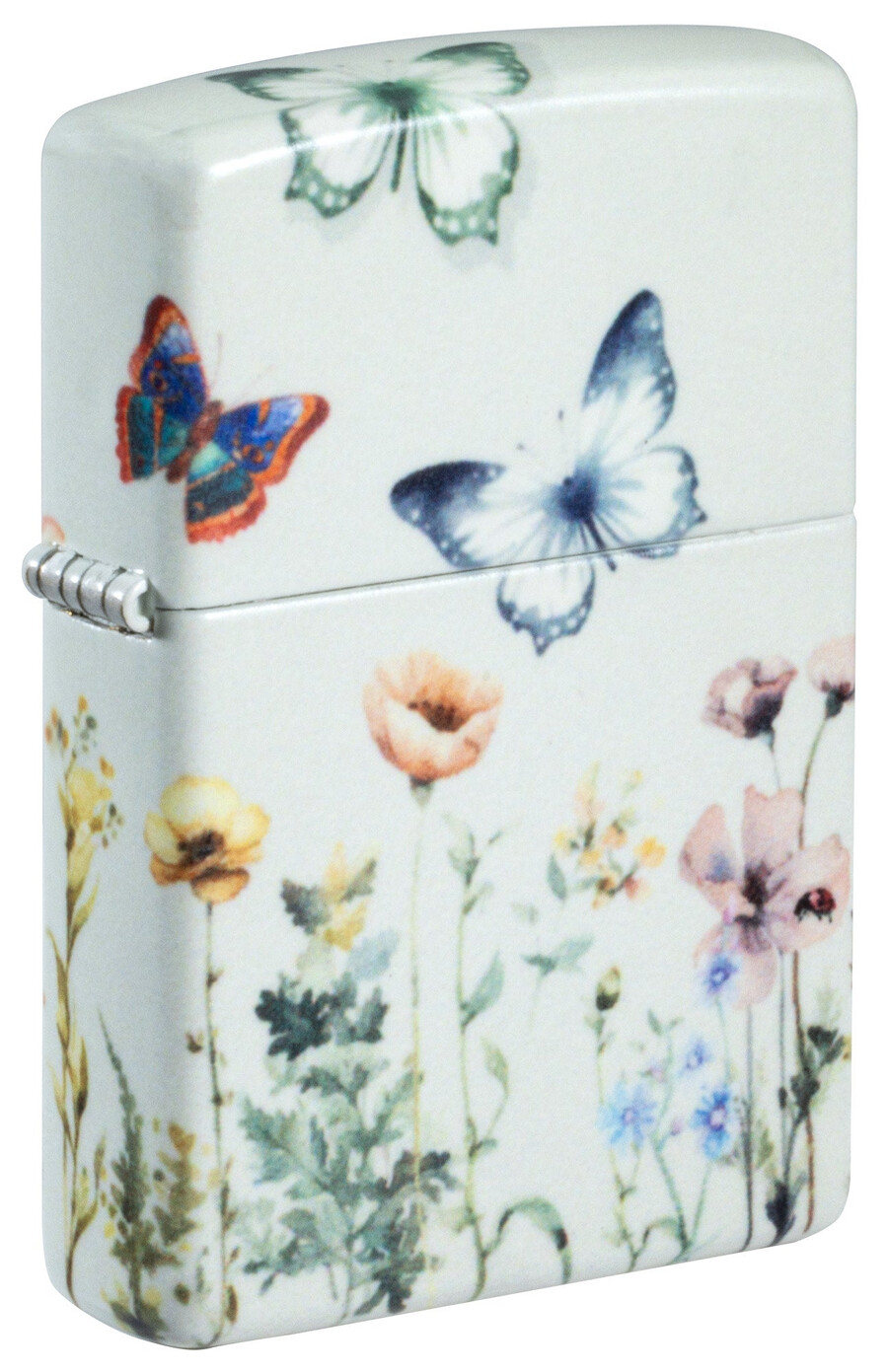 design mit leuchtenden schmetterlingen