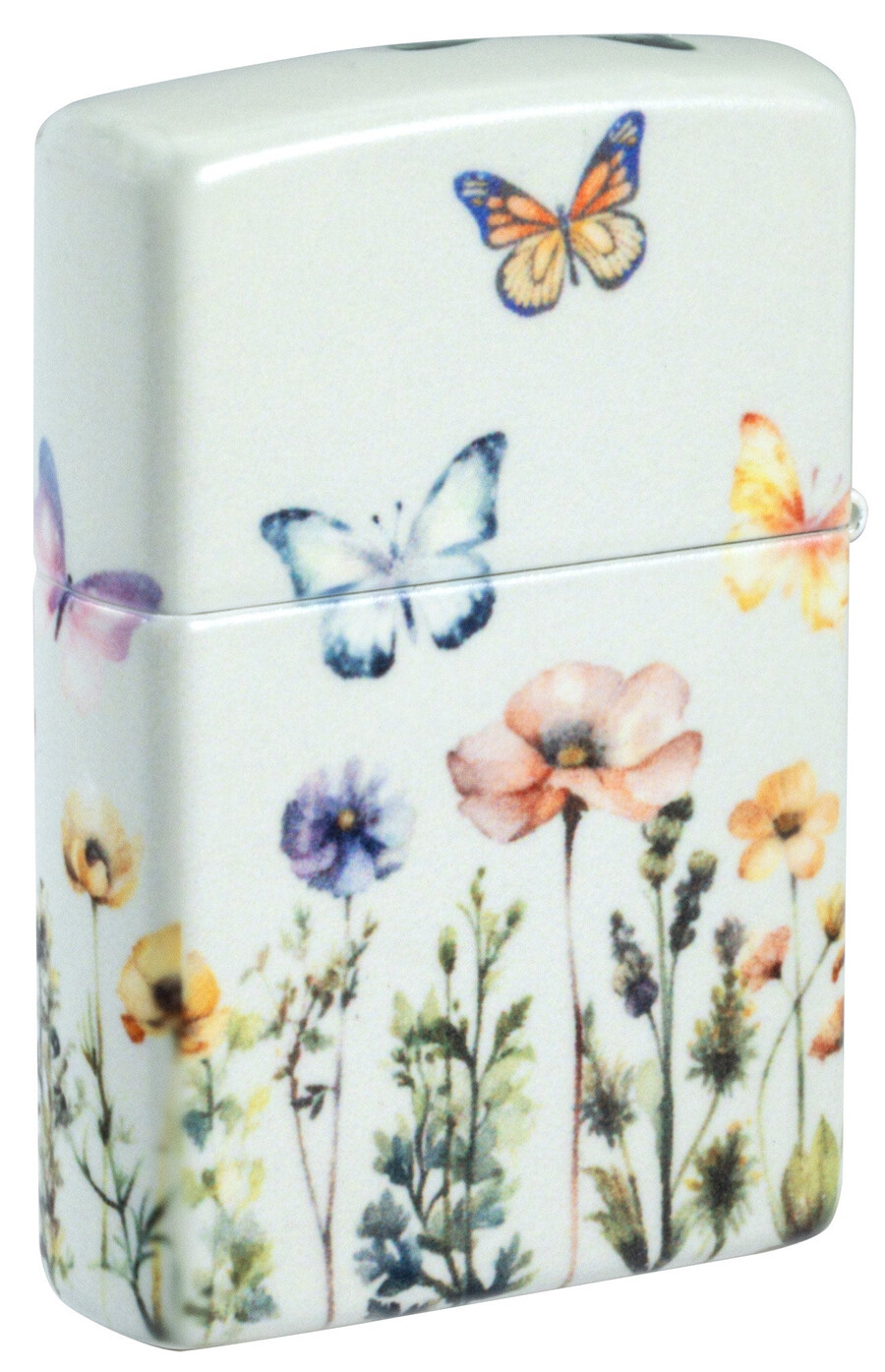 design mit leuchtenden schmetterlingen