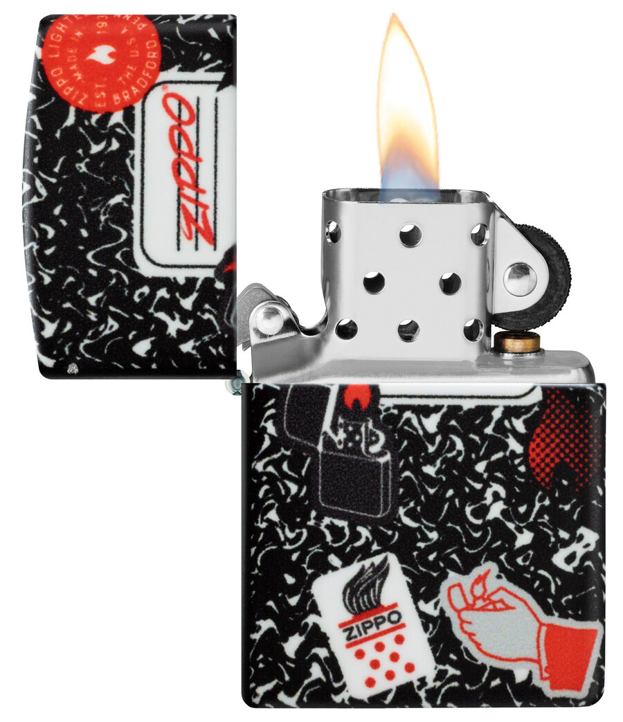 zippo notizbuch-design