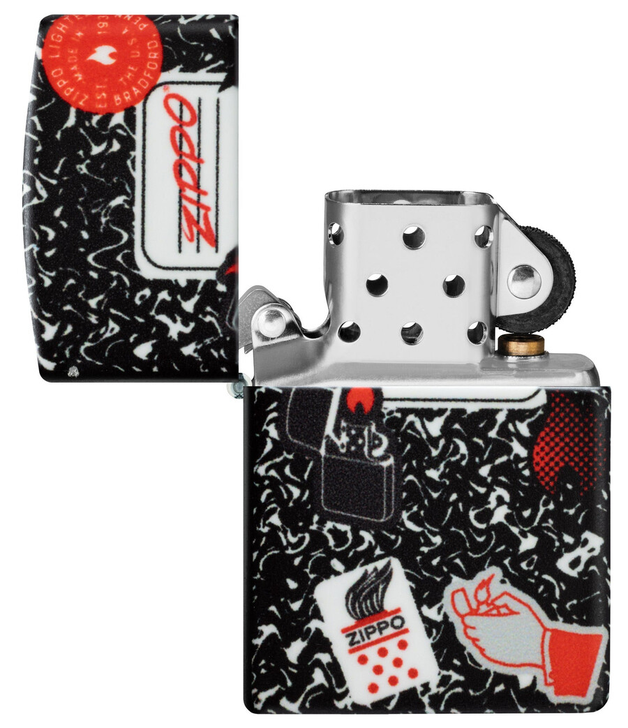 zippo notizbuch-design