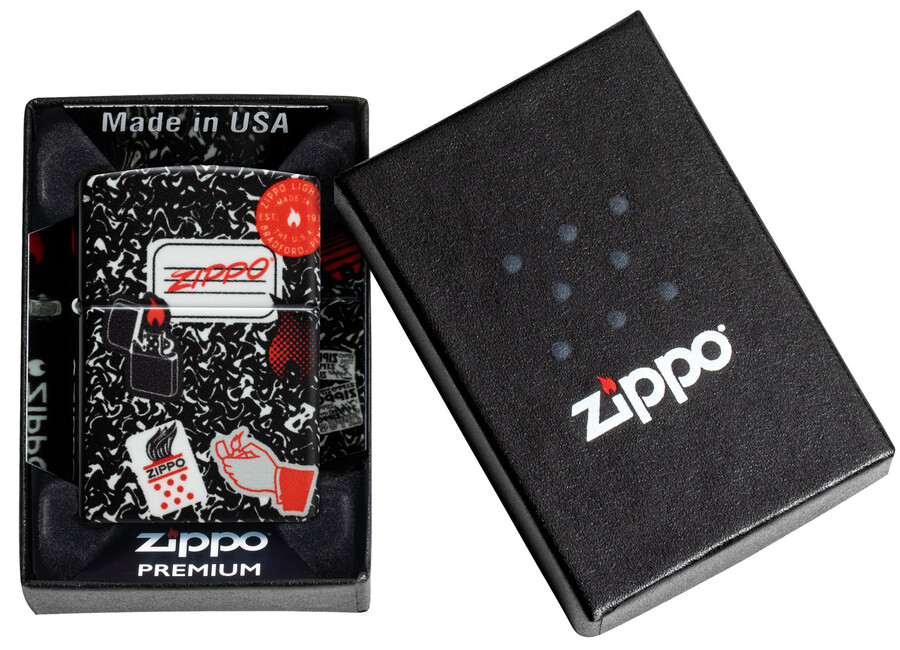 zippo notizbuch-design