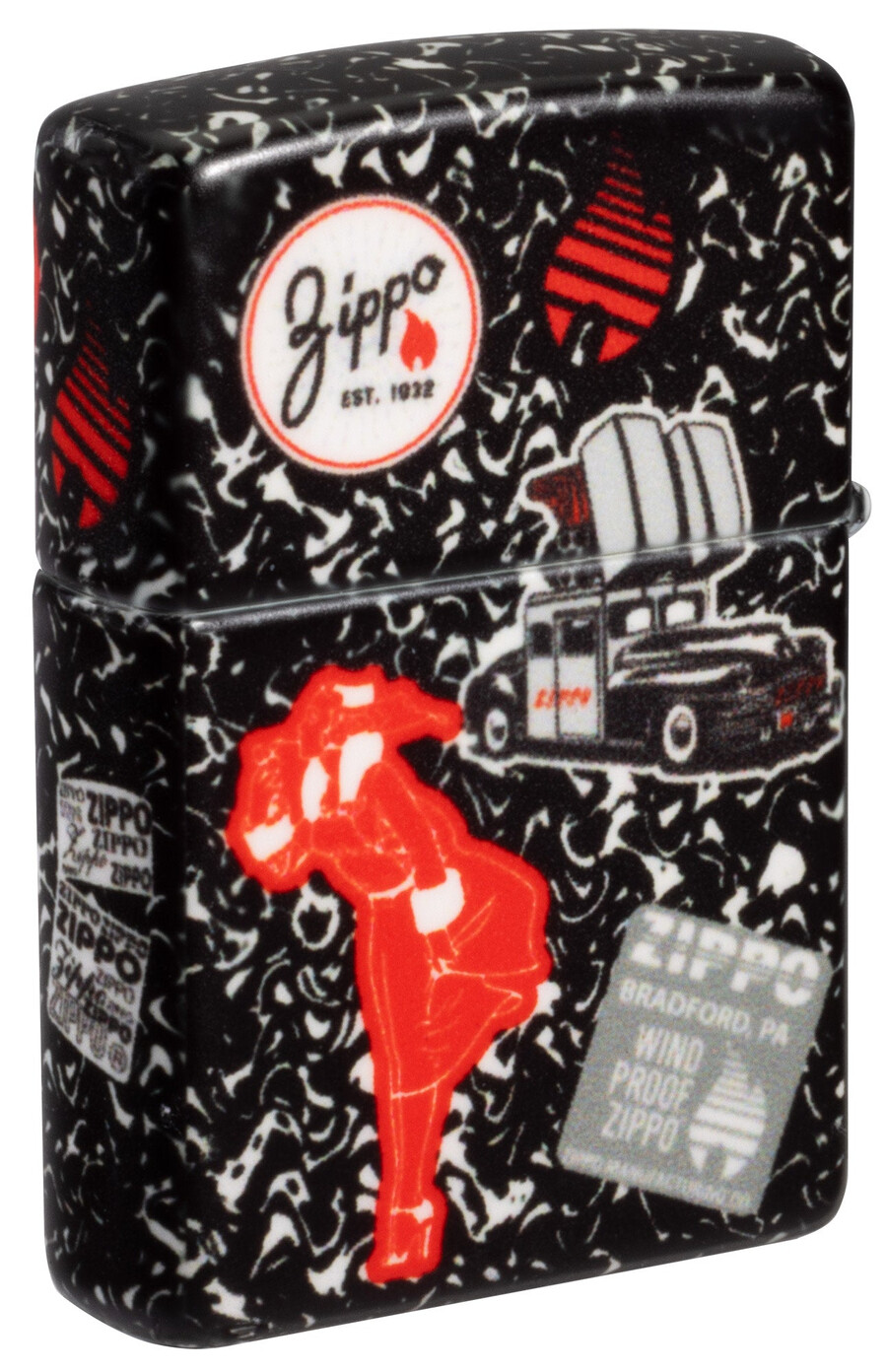 zippo notizbuch-design