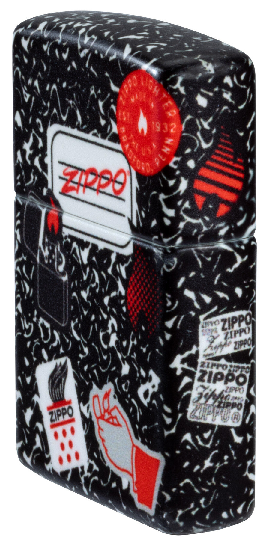 zippo notizbuch-design