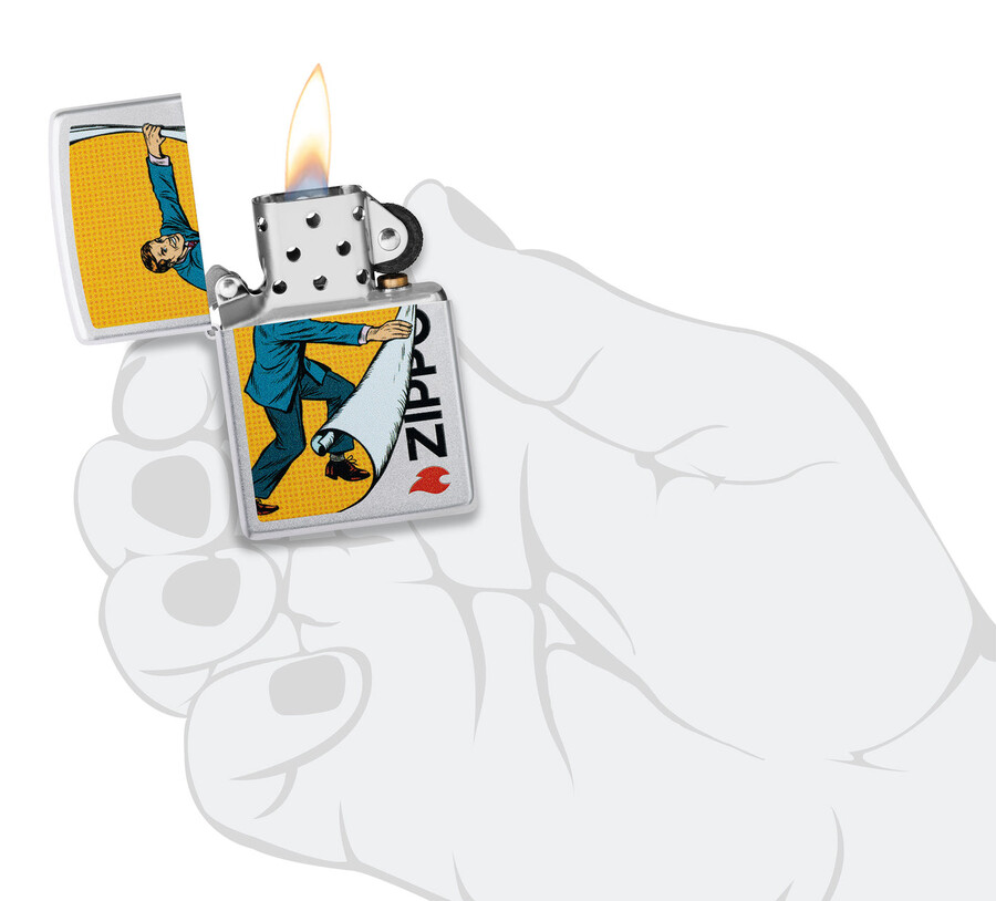zippo-enthüllungsdesign