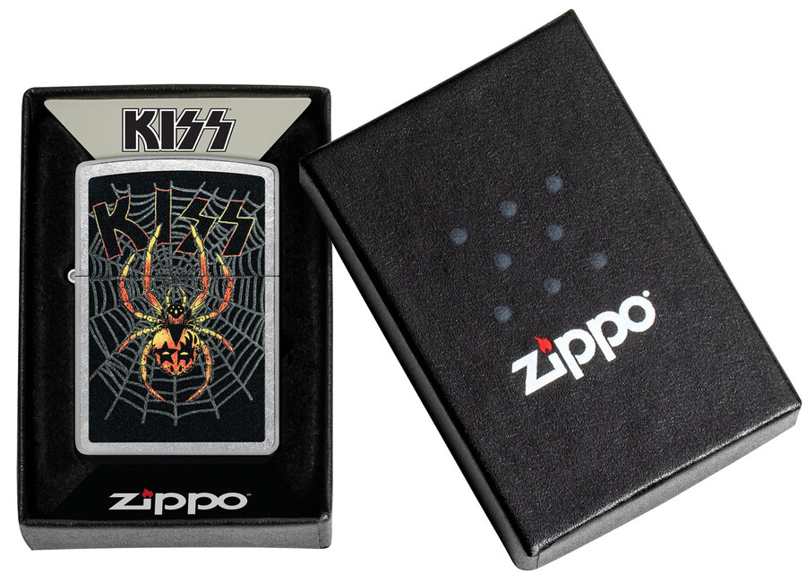 kiss gesichtsbemalung spinnenmotiv