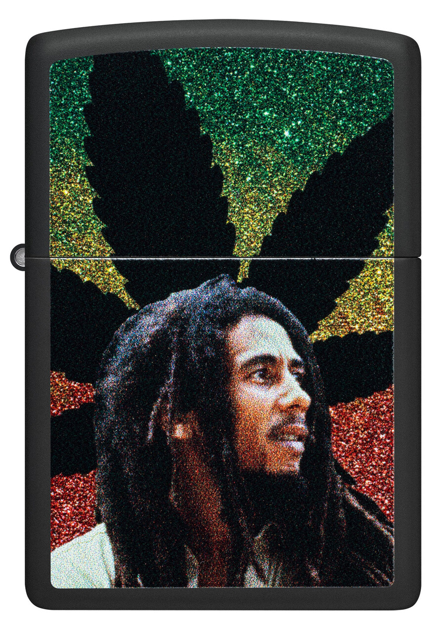 bob marley blatt-silhouette-design