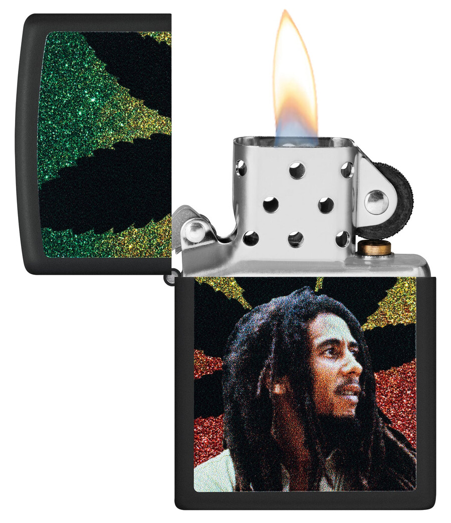 bob marley blatt-silhouette-design