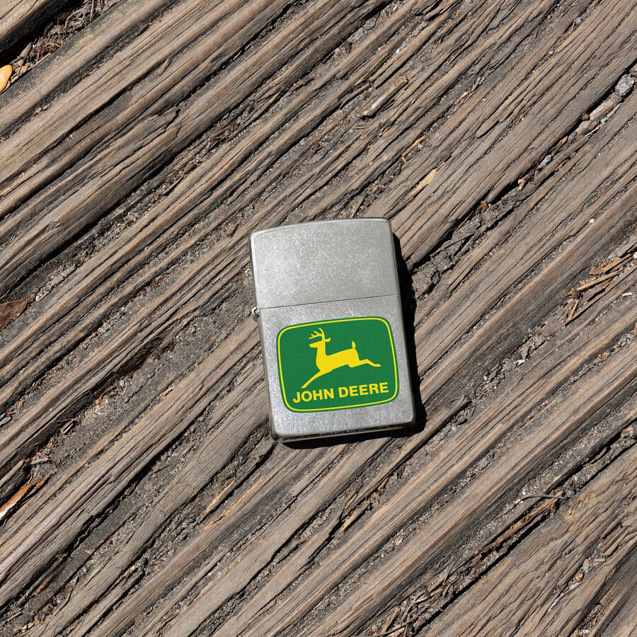 john deere moosgrünes logo-design