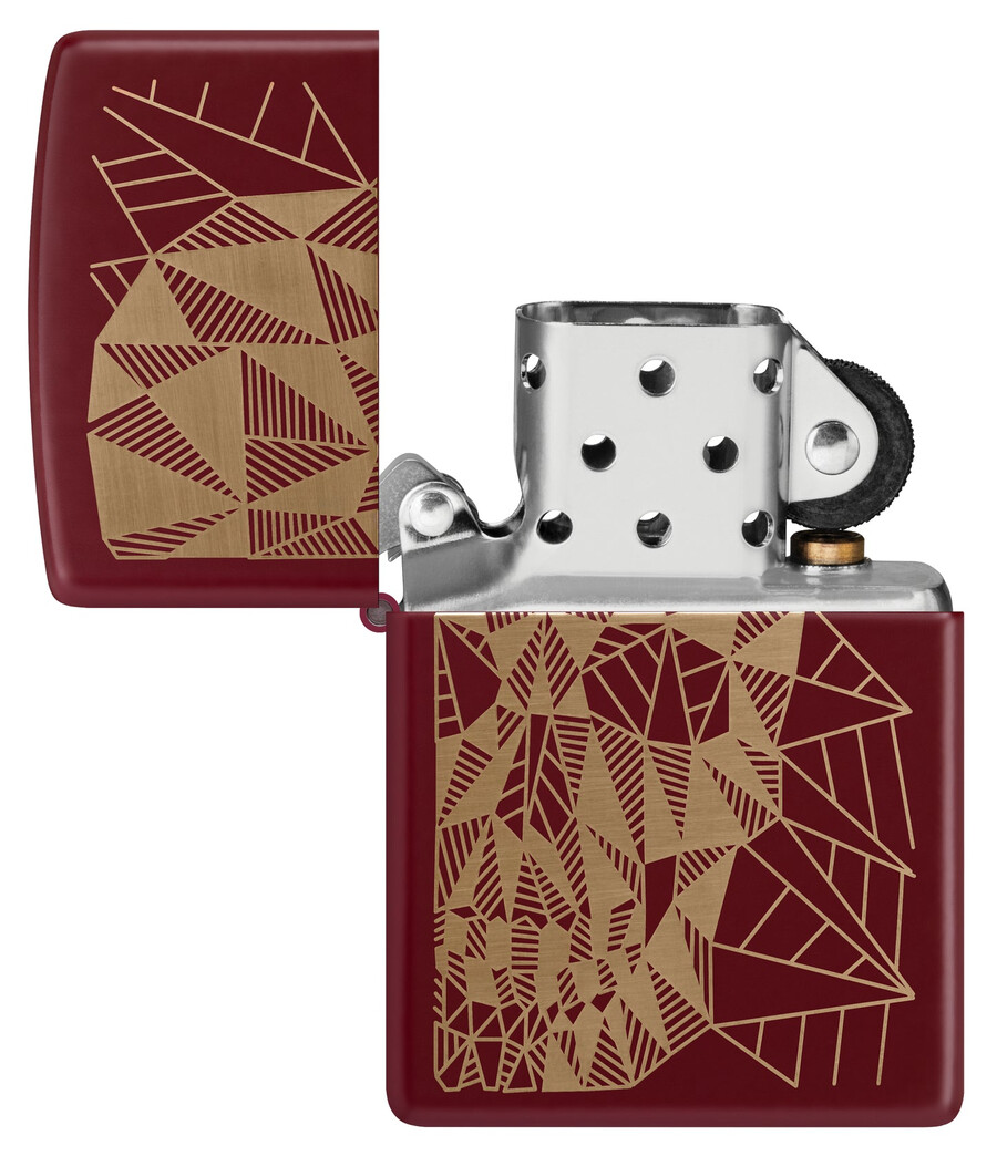 geometrisches totenkopf-design