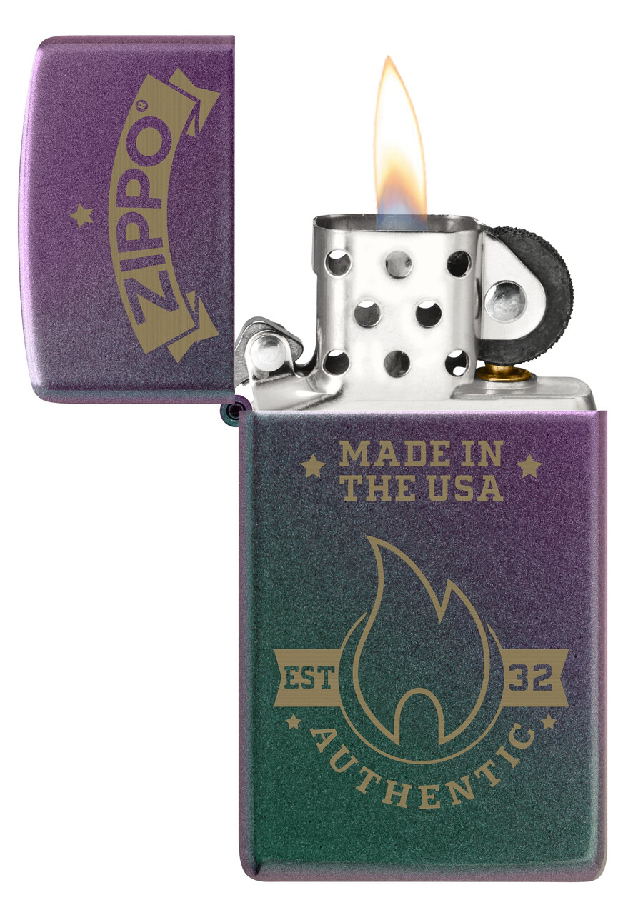 authentisches zippo-design