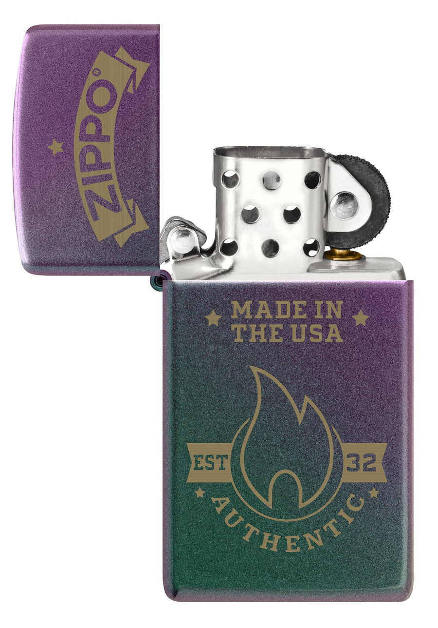 authentisches zippo-design