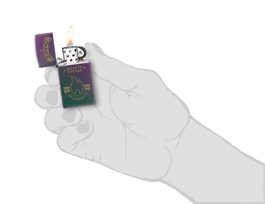 authentisches zippo-design