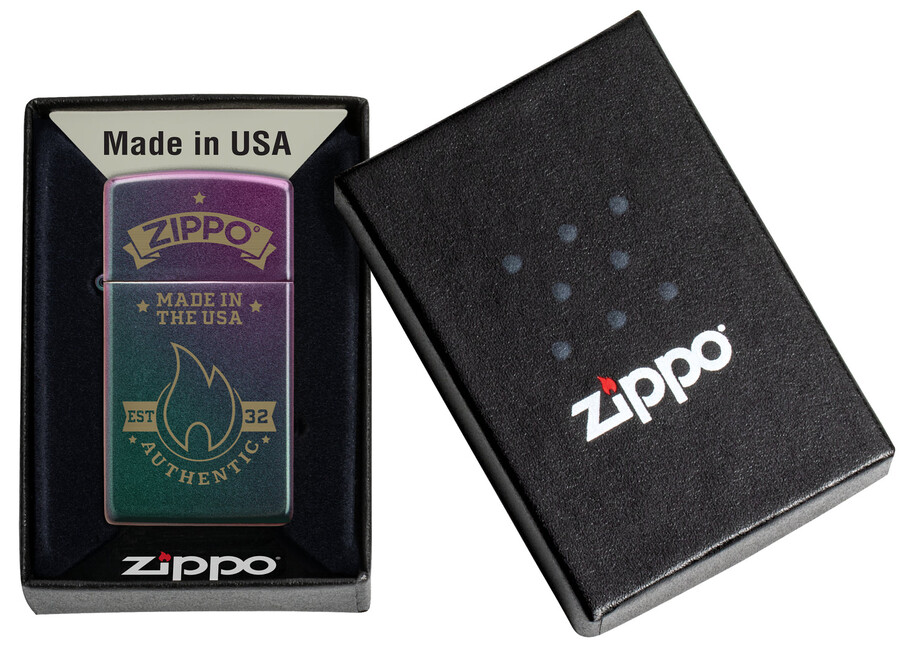authentisches zippo-design