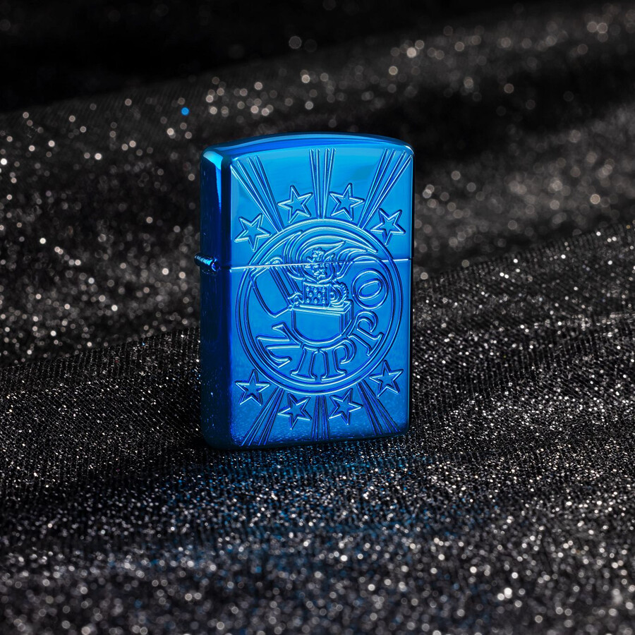 zippo starburst design