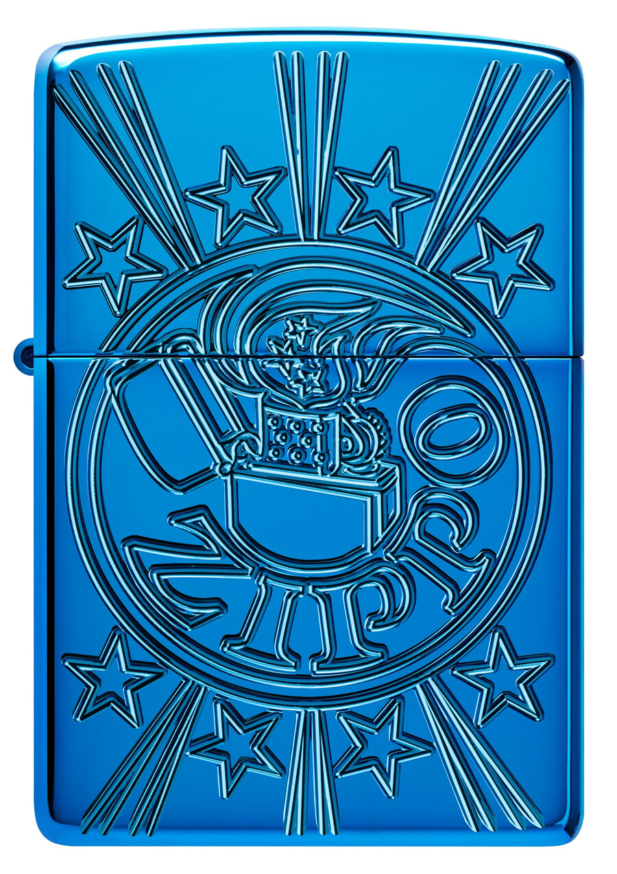 zippo starburst design