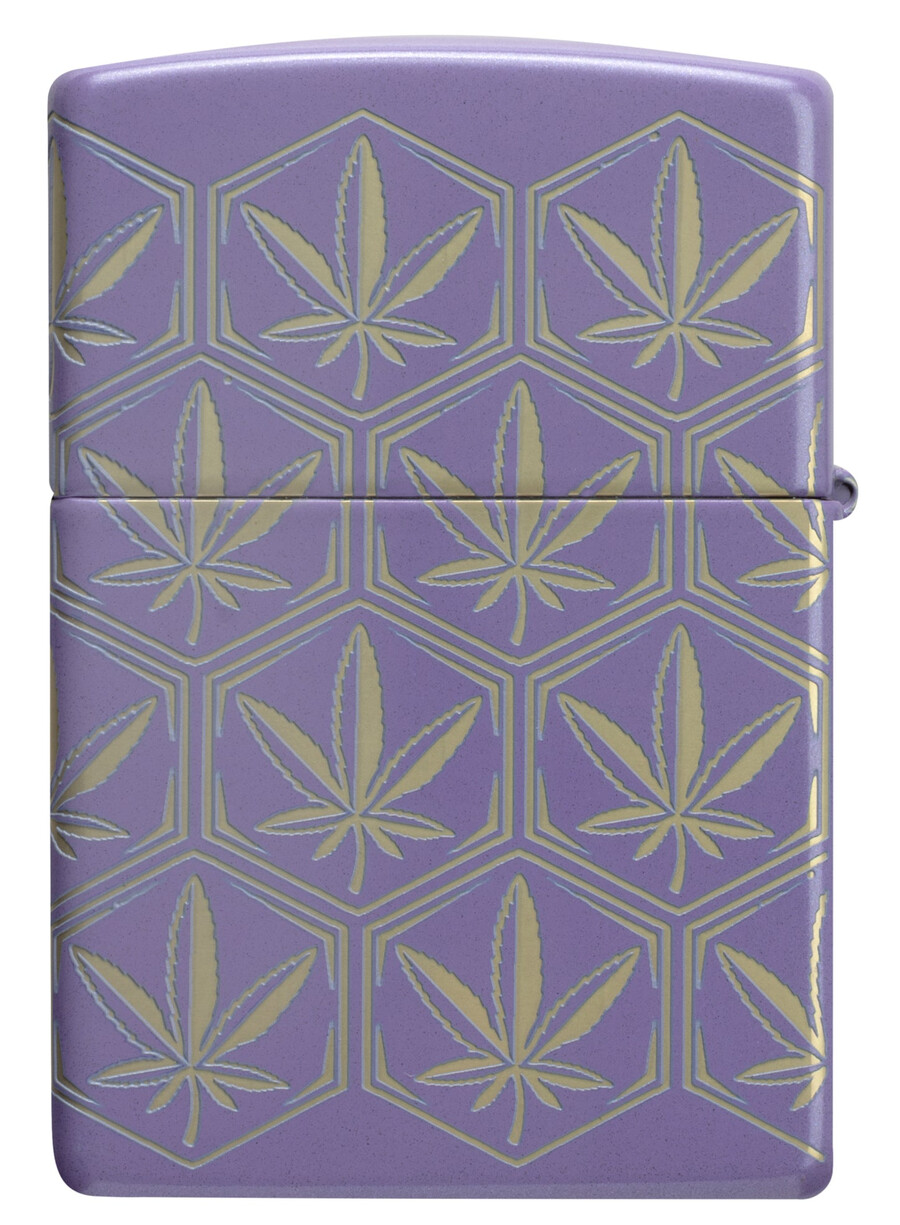 cannabis-design im wabenmuster