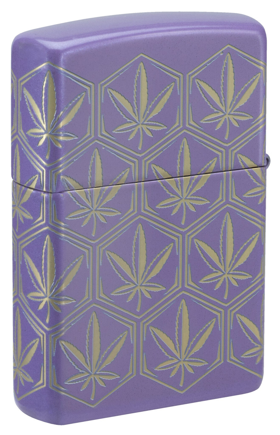 cannabis-design im wabenmuster