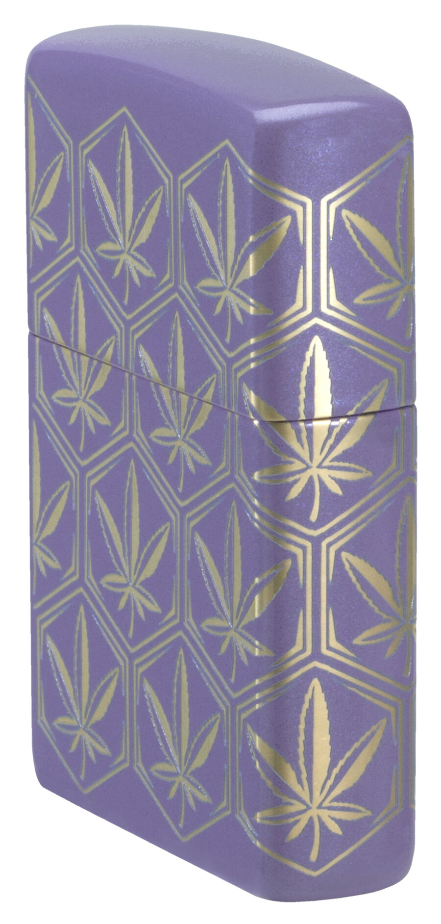 cannabis-design im wabenmuster