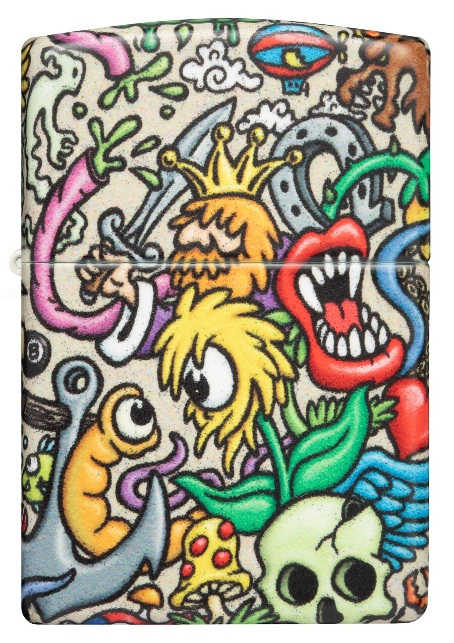 verrücktes collage-design