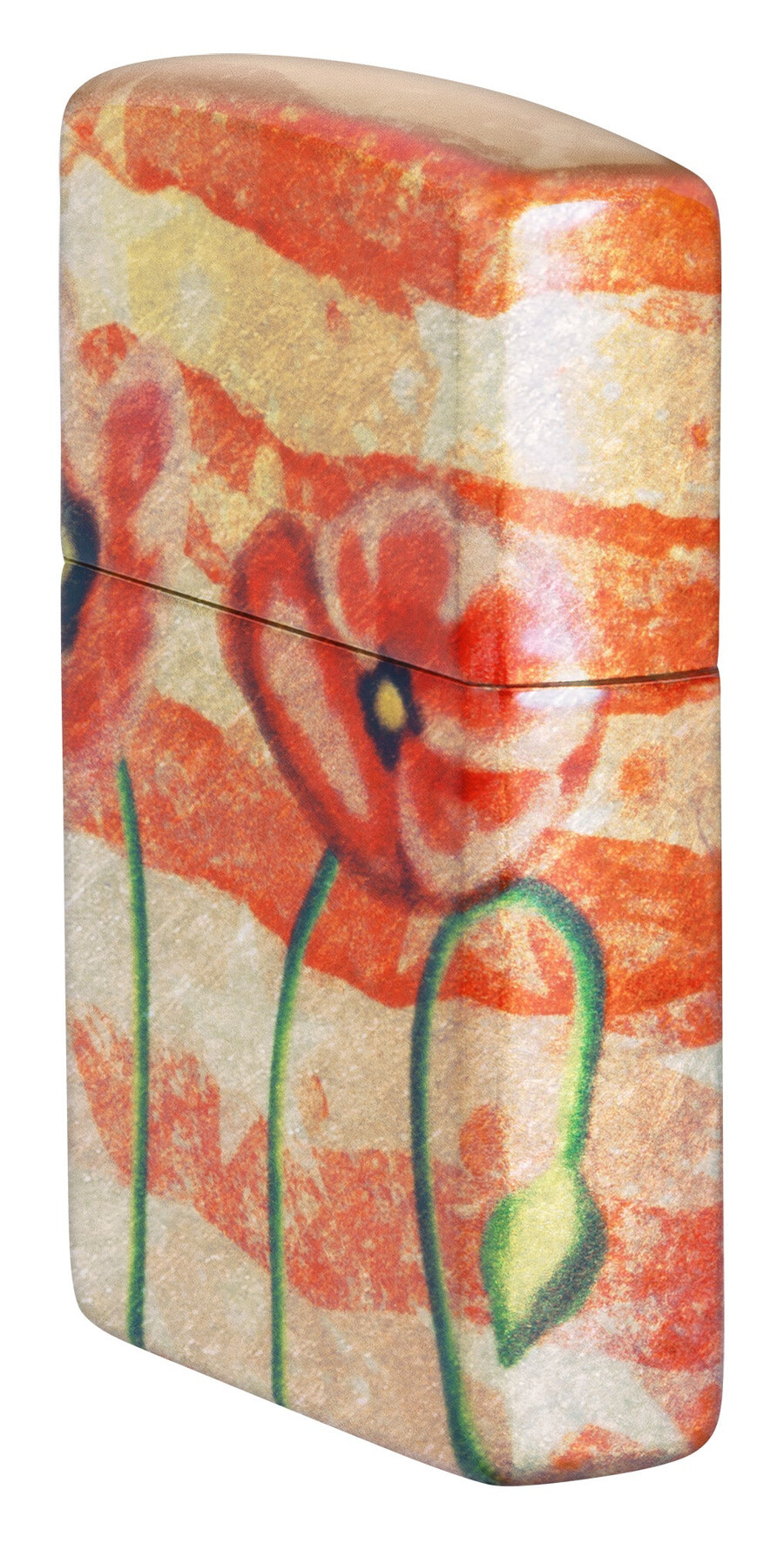 amerikanisches mohnblumen-design