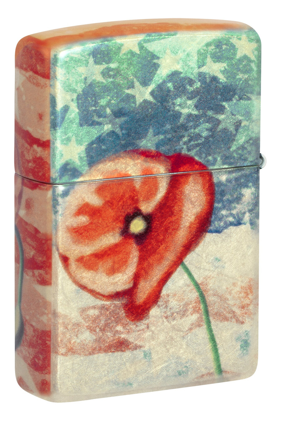 amerikanisches mohnblumen-design