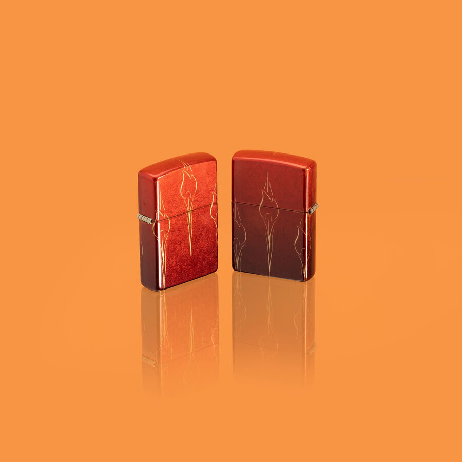 ombre zippo flames