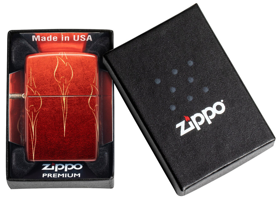 ombre zippo flames