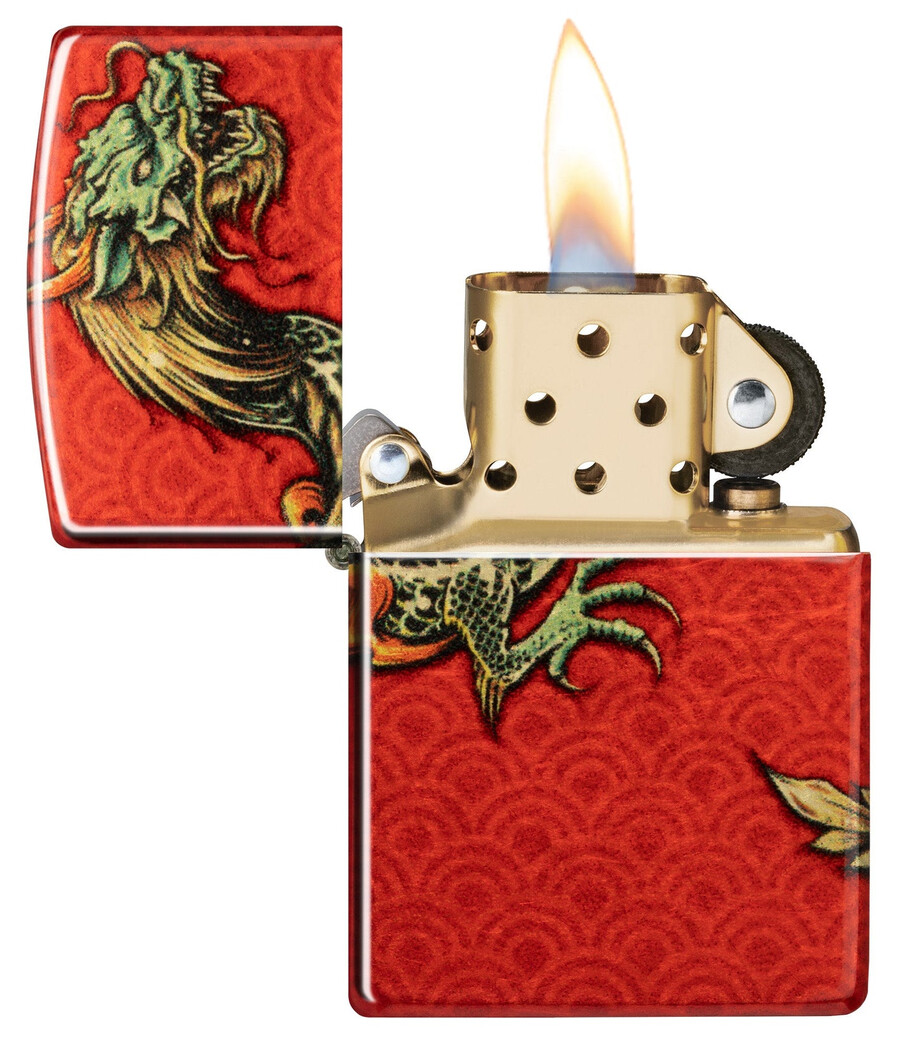zippo drachen-design