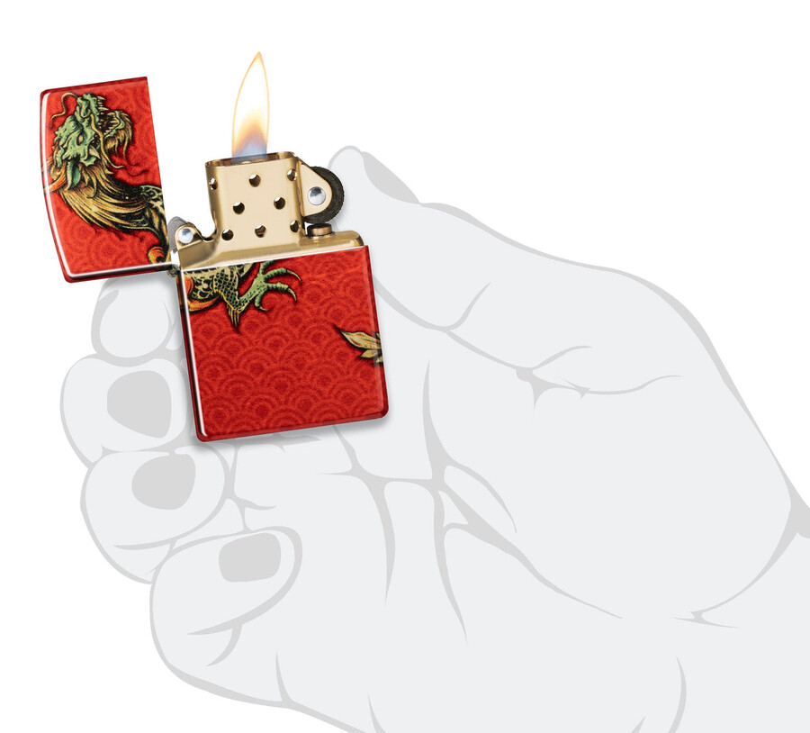 zippo drachen-design