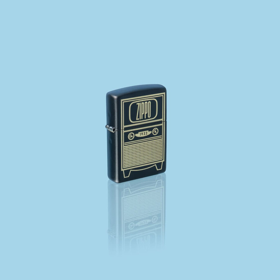 zippo vintage tv-design