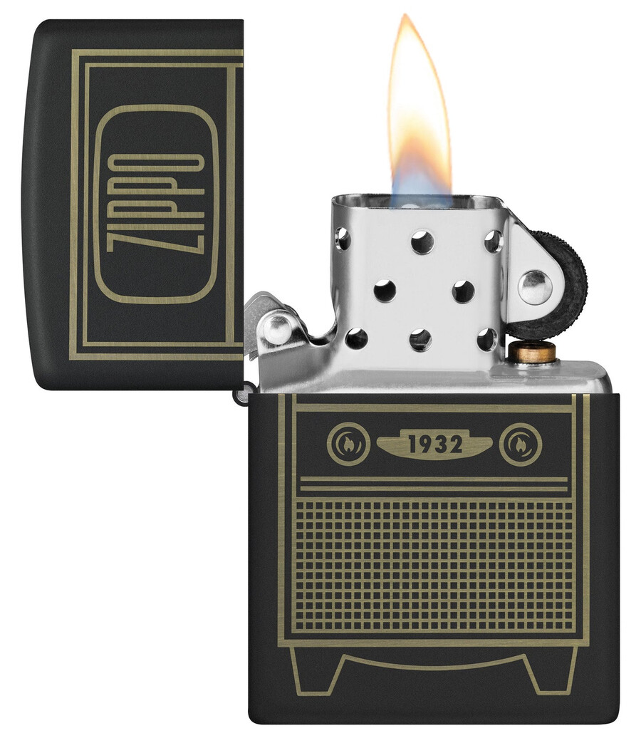 zippo vintage tv-design