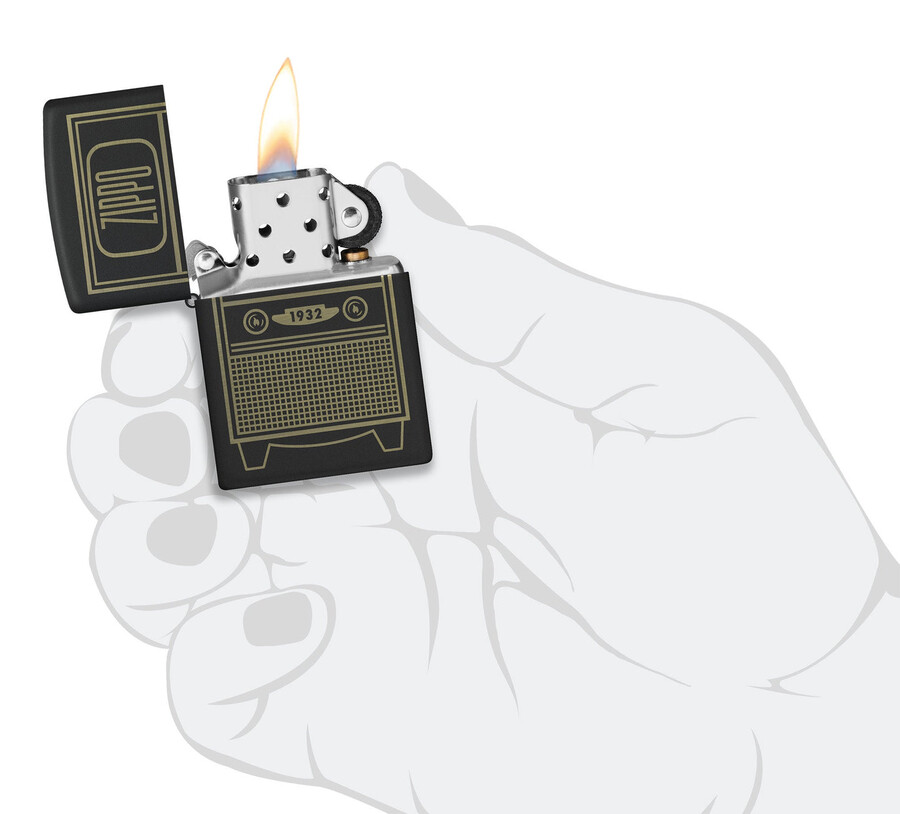 zippo vintage tv-design