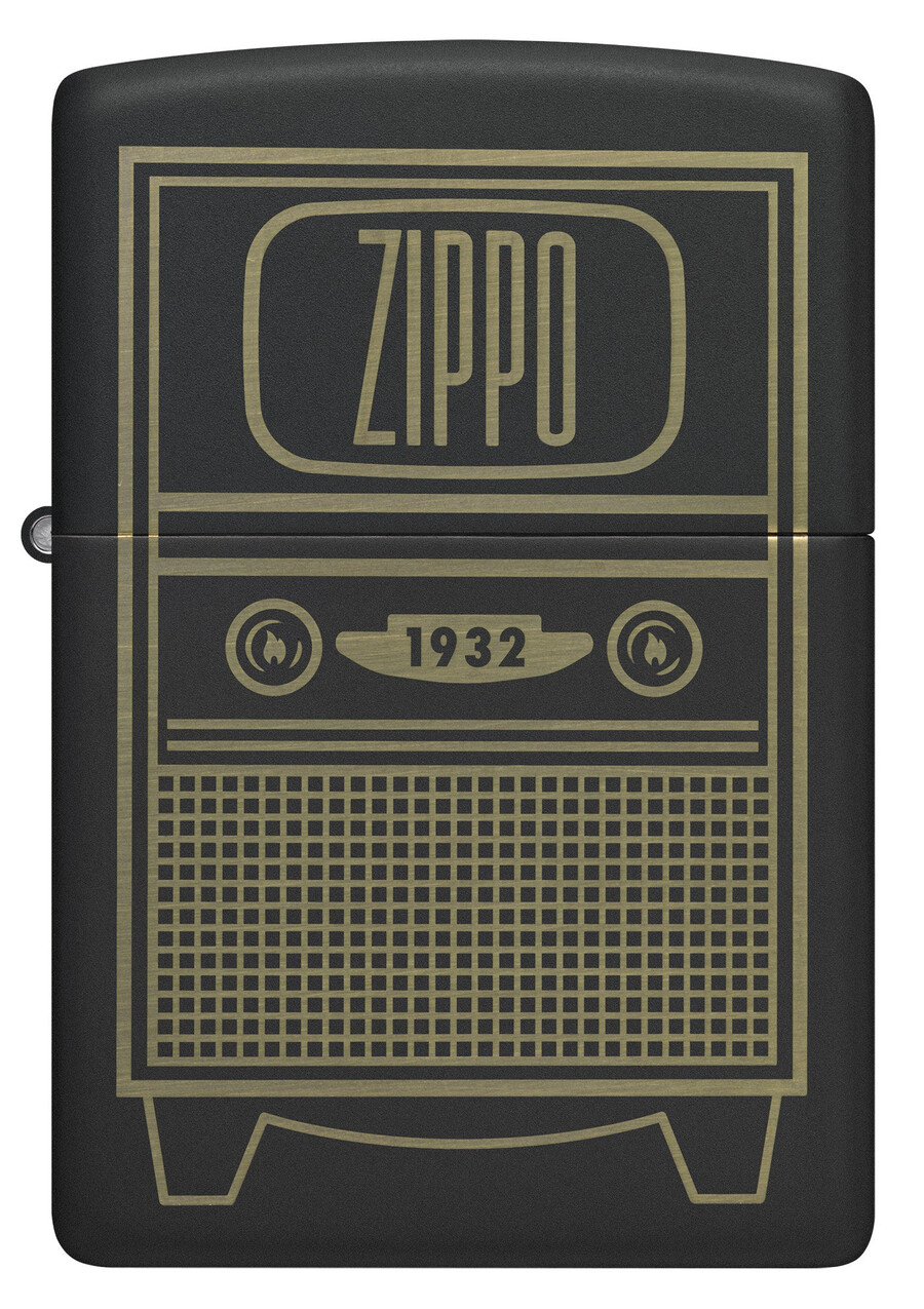 zippo vintage tv-design