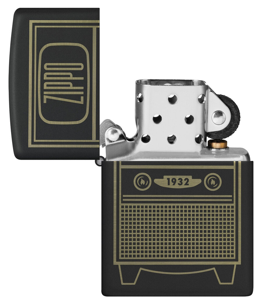 zippo vintage tv-design