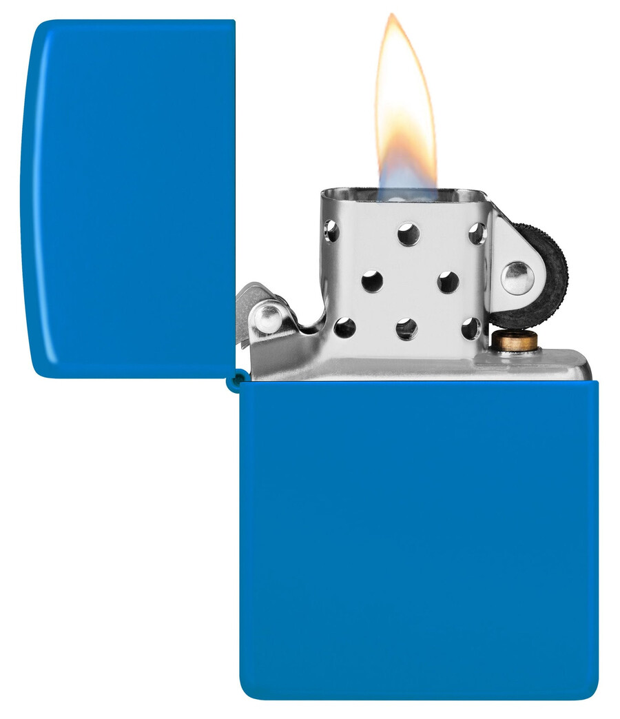 klassisches himmelblau matt