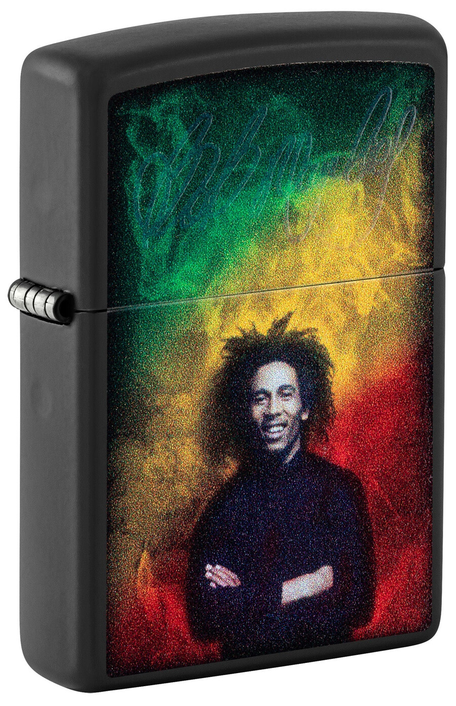 bob marley schwarzlicht-signaturdesign