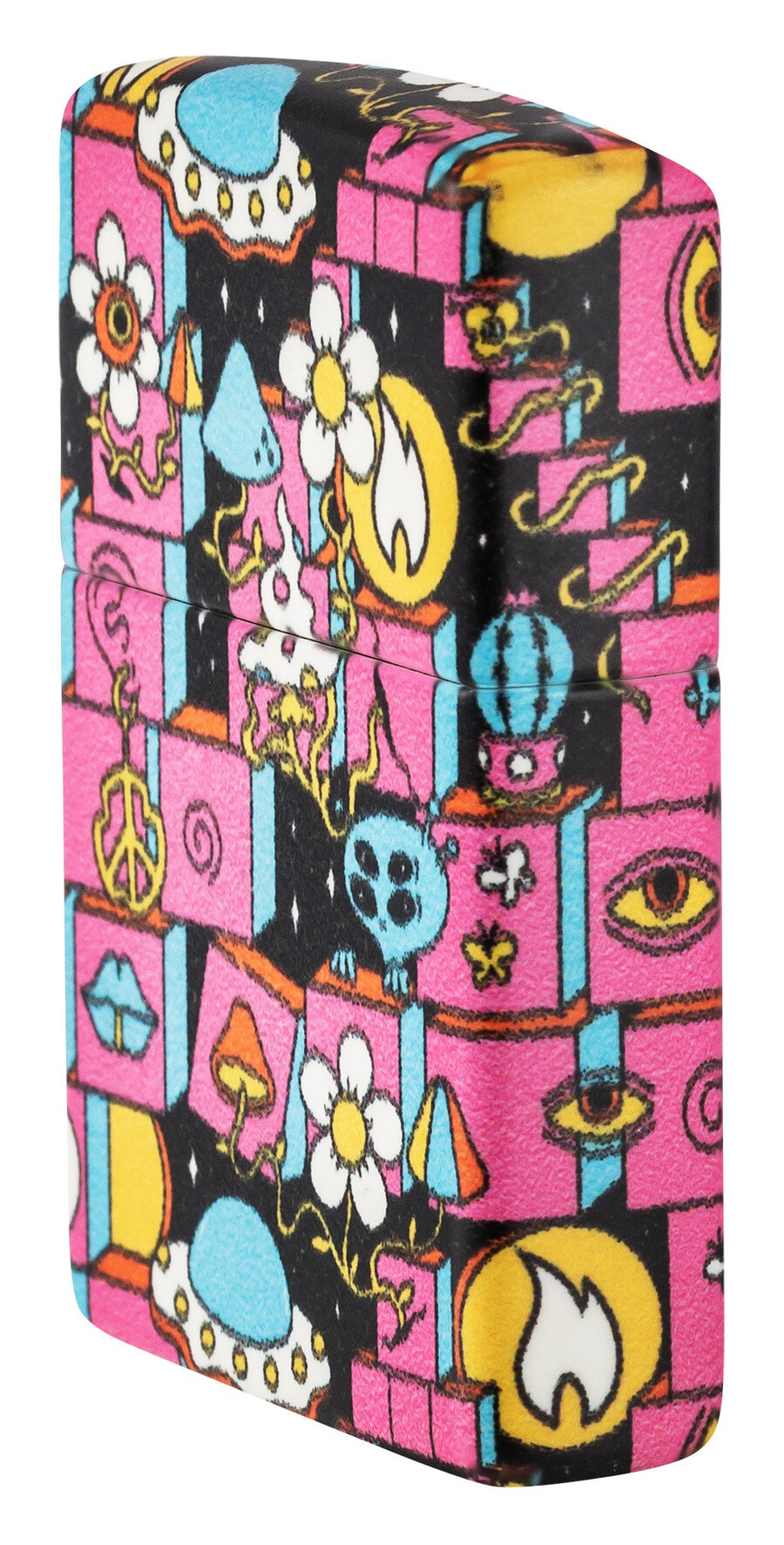 abstraktes zippo-design