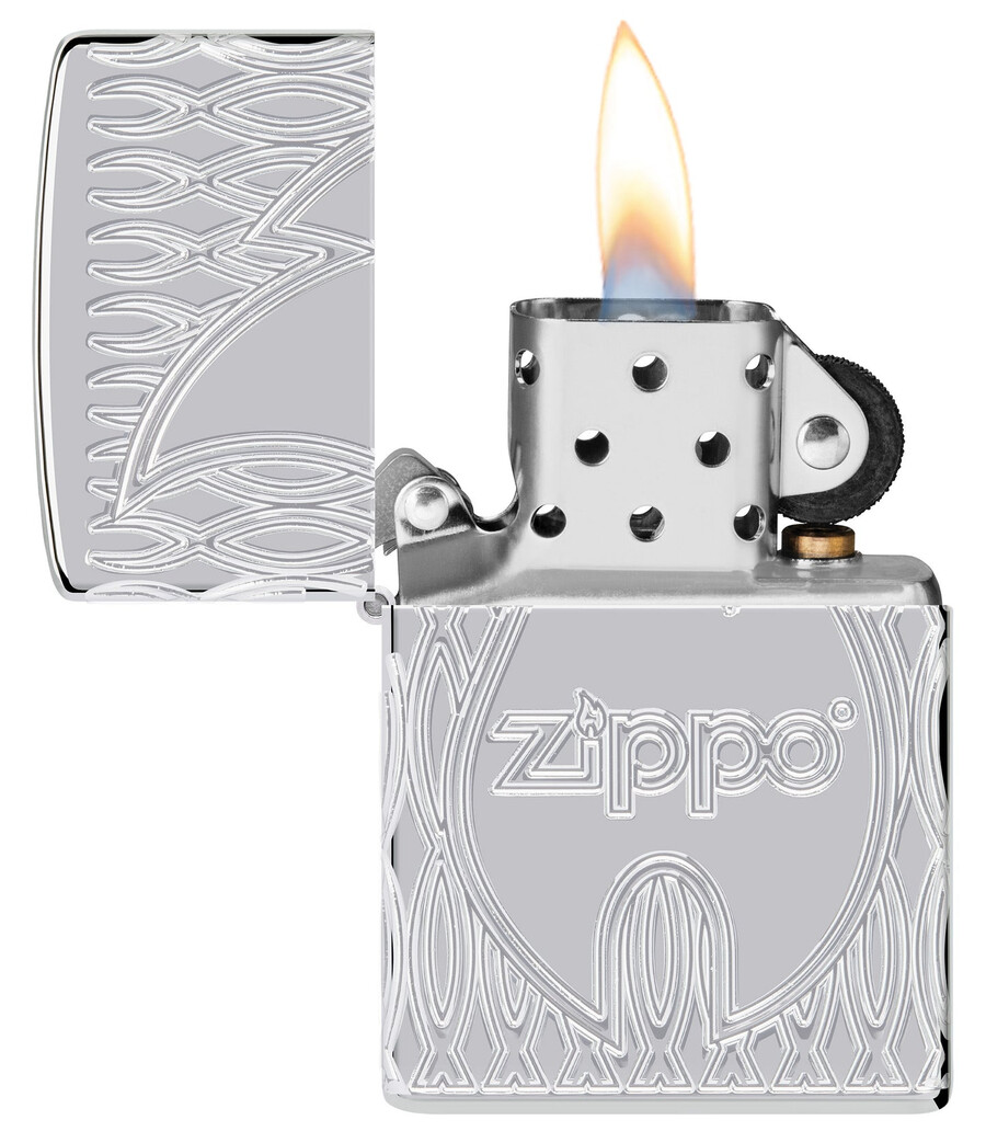 zippo flammen-design