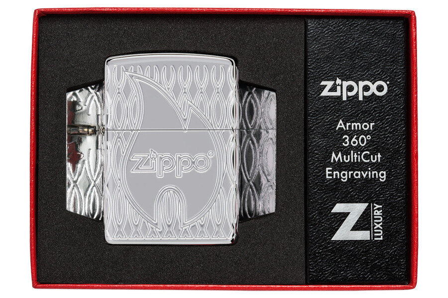 zippo flammen-design