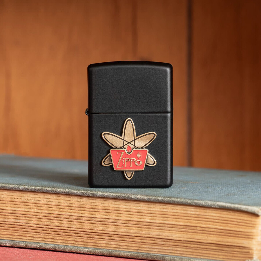 atomic zippo design