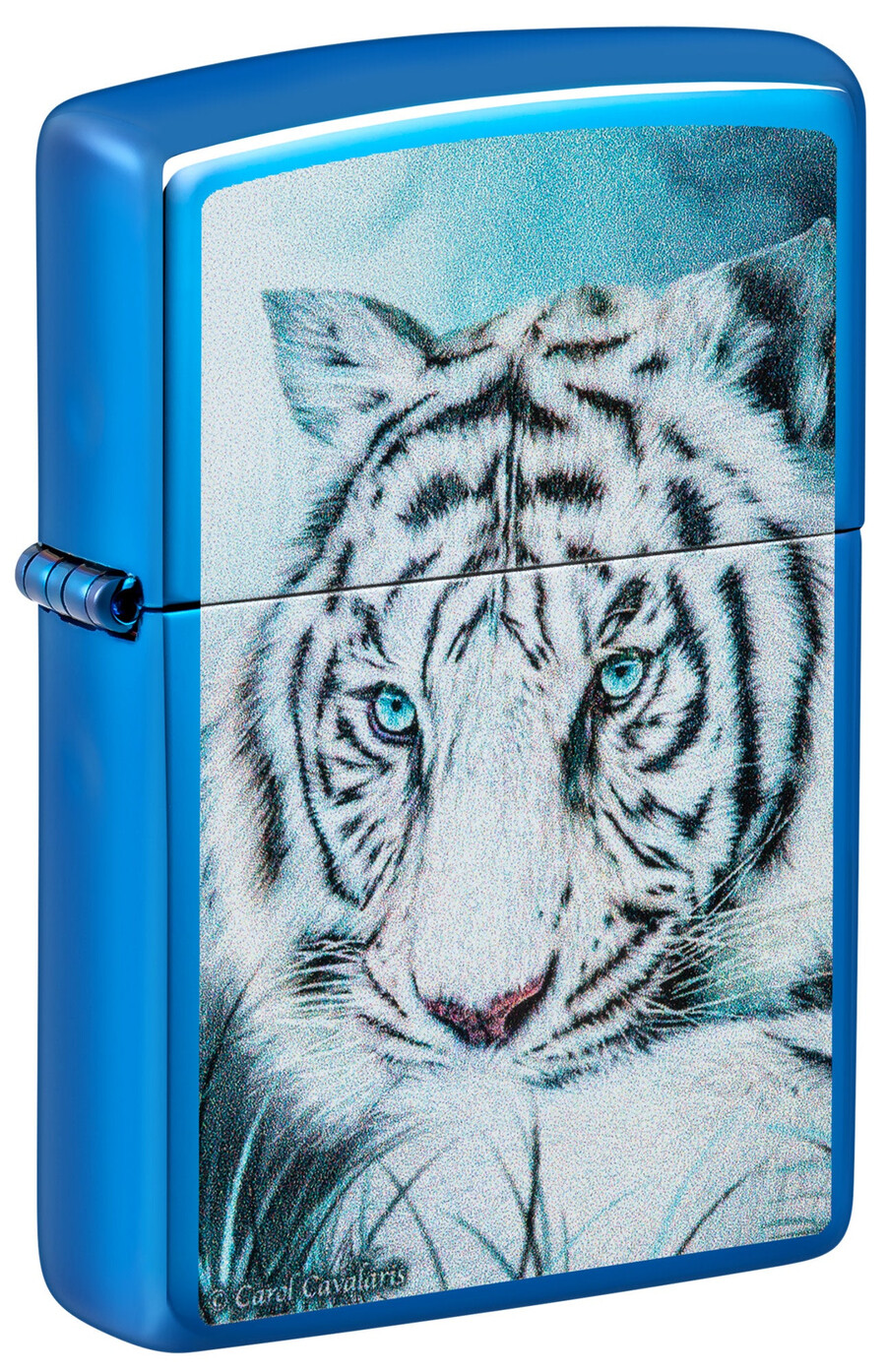 carol cavalaris weißer tiger-entwurf