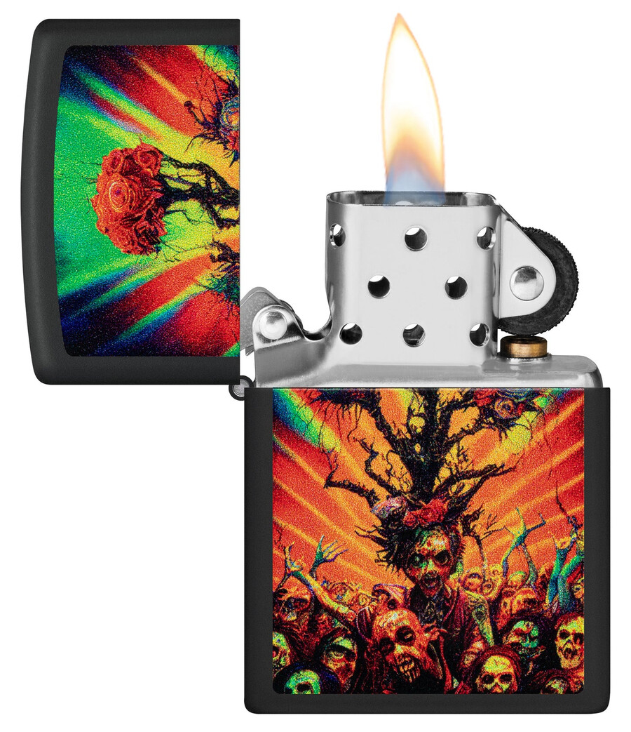 abstraktes zombie-design