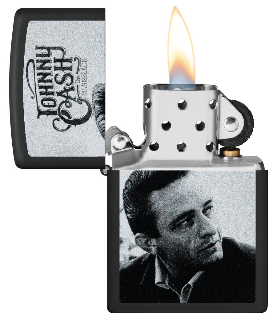 johnny cash porträtdesign