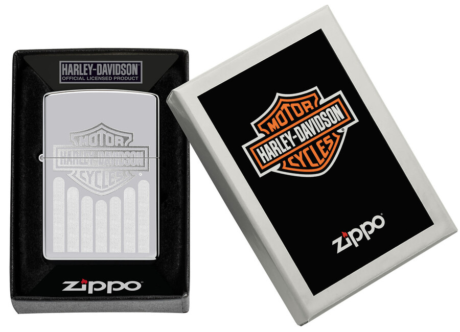 harley-davidson monochrom-logo-design
