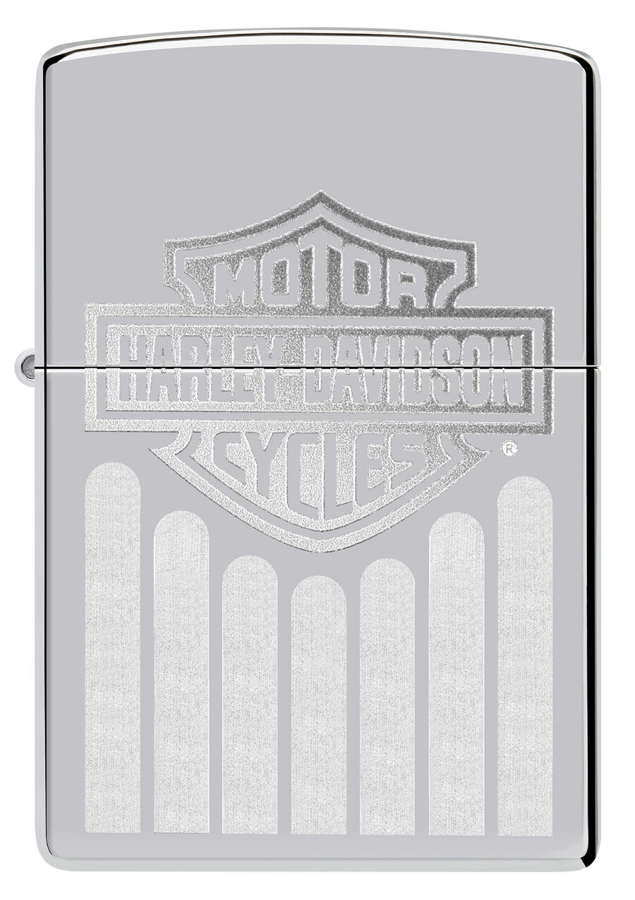 harley-davidson monochrom-logo-design