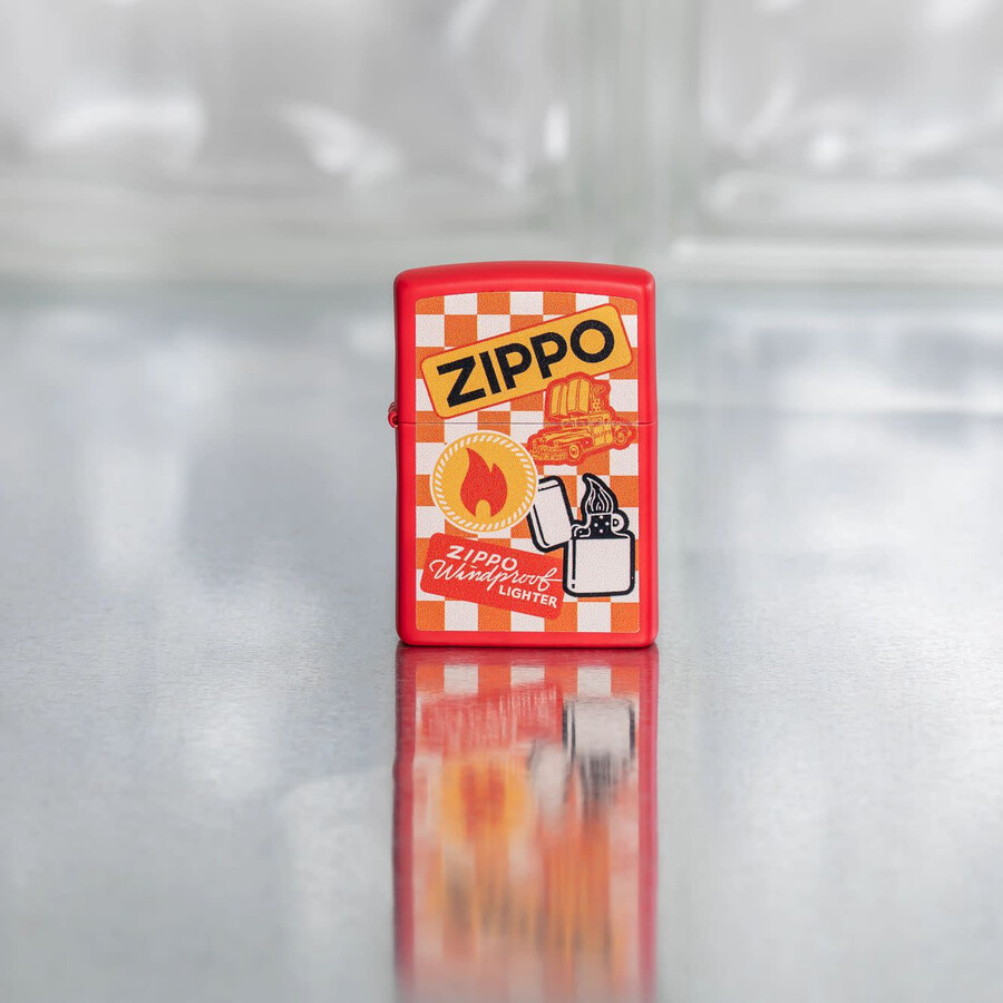 retro zippo design