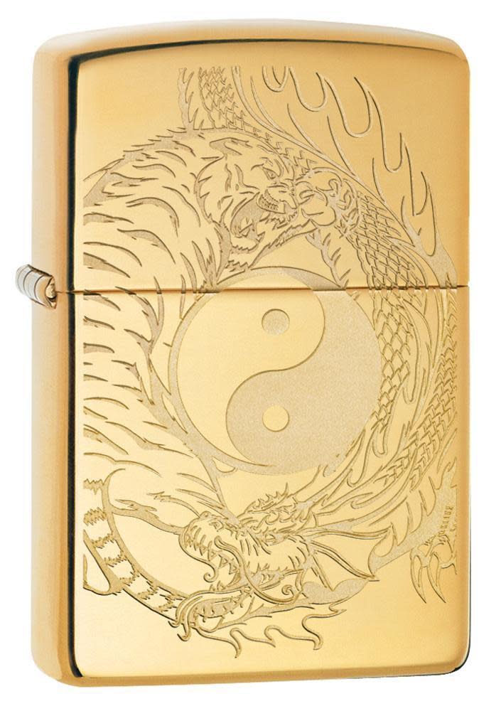 tiger- und drachen-design