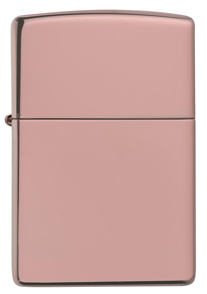 klassisches hochglanzpoliertes roségold
