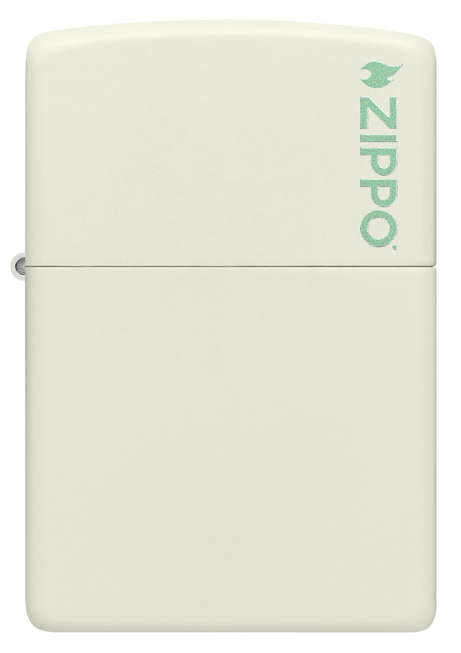 klassisches im dunkeln leuchtendes zippo-logo