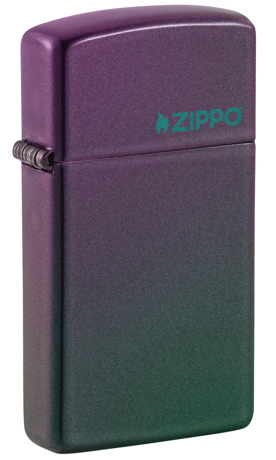 slim schimmerndes zippo-logo